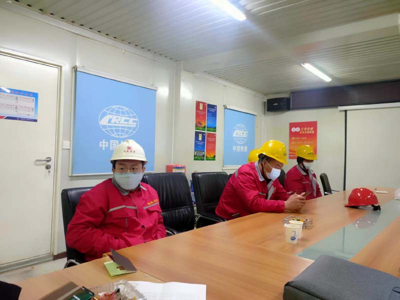 中鐵集團現場施工人員培訓